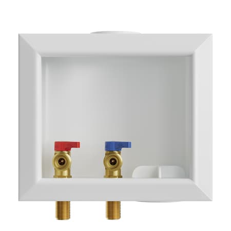 Jones Stephens Washing Machine Box, Right Outlet, 1/2in. MIP/SWT Connection B05740